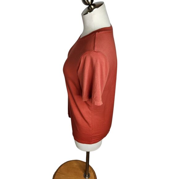 Knix Womens Size Large Modal Rib‎ T-Shirt Orange - Picture 6 of 7